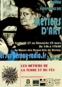 « Journées Européennes des métiers d’arts 2015″ sur Bernay-radio.fr…