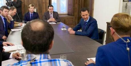 Assad favorable à une large présence militaire russe en Syrie