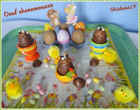 Oeuf chocomousse