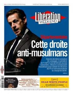 A la une ce week-end dans Libération