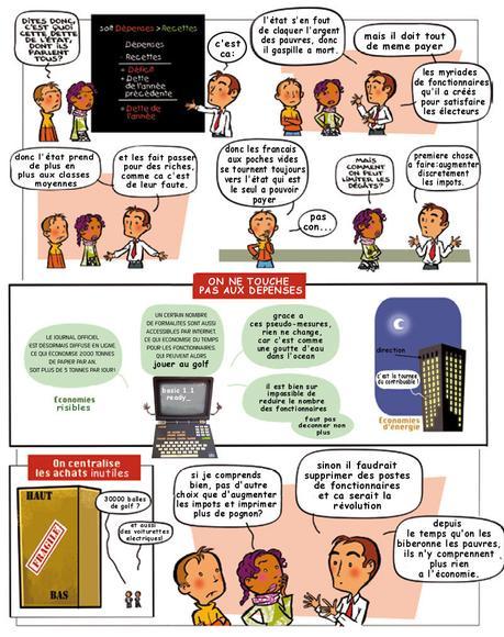 Départementales : quelques jolies histoires avant la déroute Les impôts en BD, c'est plus rigolo