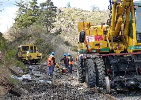 Travaux à Chapeauroux - Crédits photo : SNCF