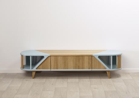 Collection latitude mobilier coloré par Julie Gaillard