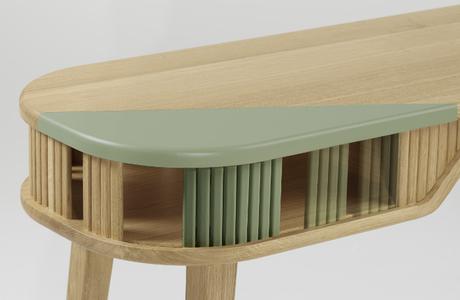 Collection latitude mobilier coloré par Julie Gaillard