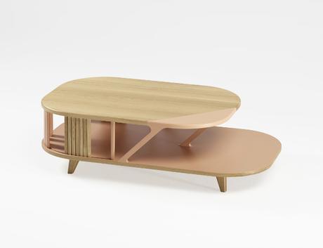 Collection latitude mobilier coloré par Julie Gaillard