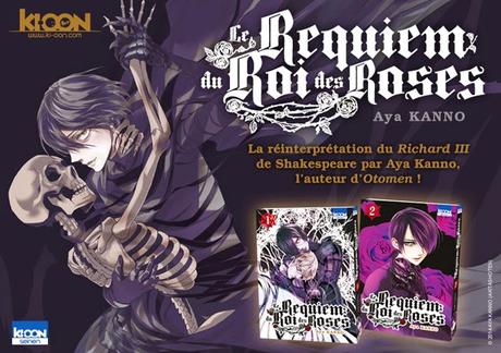 Trailer Manga: Le Requiem du Roi des Roses chez Ki-Oon