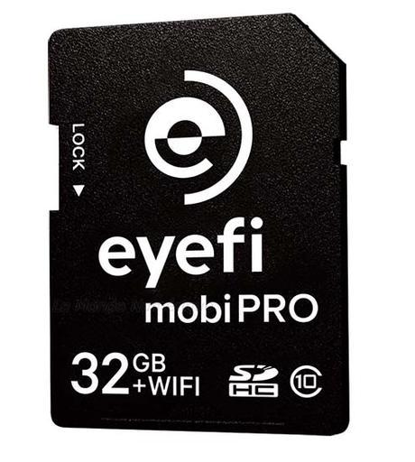 Eye-Fi Mobi Pro, la carte SD Wi-Fi passe à 32 Go