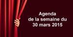 Agenda semaine mars 2015