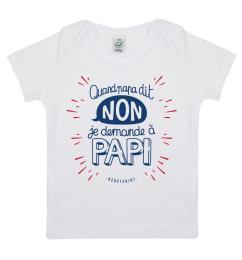 Bébé Tshirt , pour habiller bébé avec style et humour !