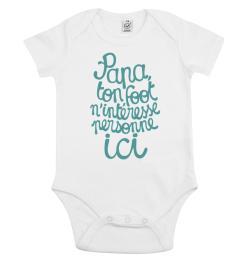 Bébé Tshirt , pour habiller bébé avec style et humour !