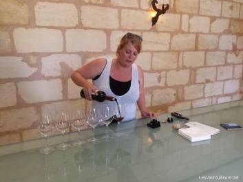 Dégustation au château Pontet-Canet Dégustation au château Pontet-Canet