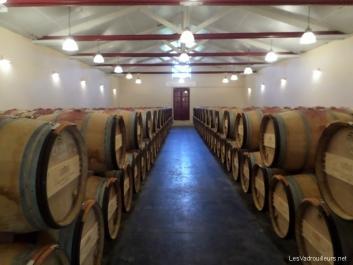 Tonneaux au château Le Crock Tonneaux au château Le Crock