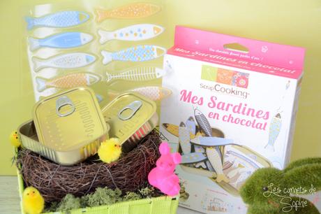 ↠ J’ai testé ↞ Le kit à sardines en chocolat