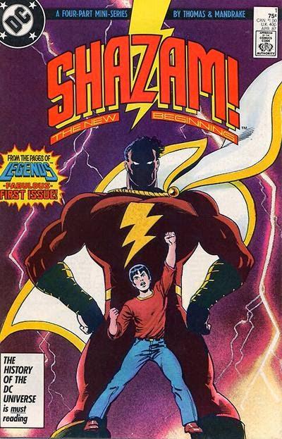 COVER STORY (21) : SHAZAM (THE NEW BEGINNING) #1 (1987)