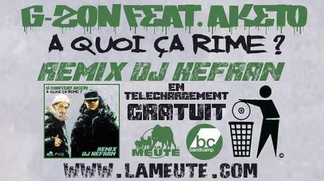 G ZON - A quoi ca rime