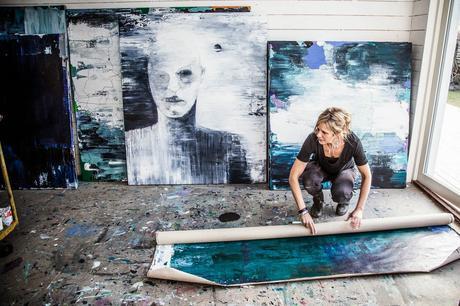 Suède / L'atelier et la maison d'une artiste peintre / Suède / L'atelier et la maison d'une artiste peintre /