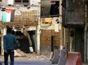 Palestiniens rebelles repris camp Yarmouk jihadistes l'État Islamique, Syrie.