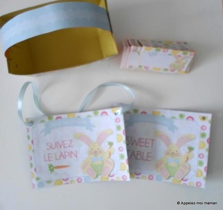 {DIY] J'ai testé le kit printable dans le thème Pâques