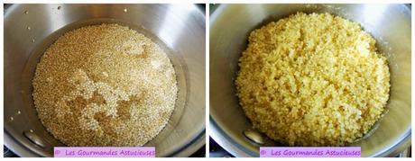 Courges Pomme d'or farcies au quinoa et au maïs (Vegan)