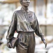 Rosa Luxemburg, l'oeuvre de Nicolas Milhé, lauréat du Prix MAIF pour la Sculpture 2014. – à Fonderie d'art Rosini.