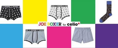 La collection capsule celio* & Joe Boxer. celio* & Joe Boxer
