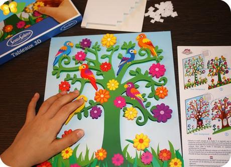 Tableaux 3D Arbres à oiseaux de Sentosphère