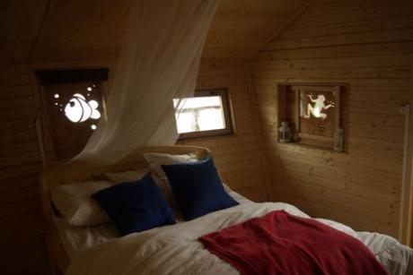 Viens en Vienne dormir dans des cabanes et profiter de la nature!