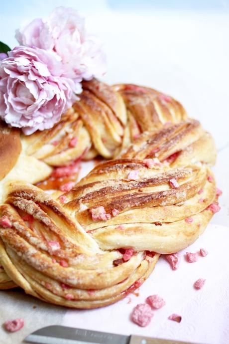 Kringle aux pralines roses