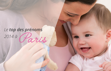 Top des prénoms 2014 à Paris