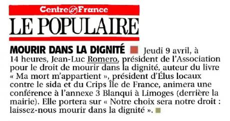 Conférence à l’université tous âges de Limoges