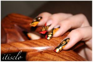 African nail art