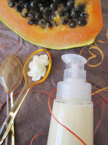 Crème visage régulatrice pour peaux grasses à la papaye !