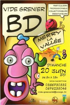 Vide-grenier BD à Merry la Vallée
