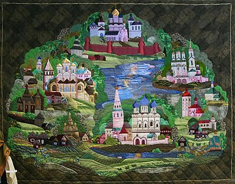 Salon patchwork en Russie