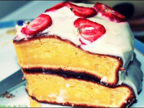 Layer cake à la fraise **