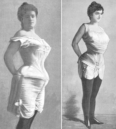 Un peu d'histoire : le Corset évolution, disparition et renaissance