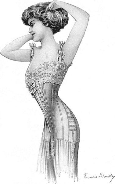 Un peu d'histoire : le Corset évolution, disparition et renaissance