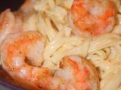 Crispy Shrimp Pasta (crevettes croustillantes pâtes)