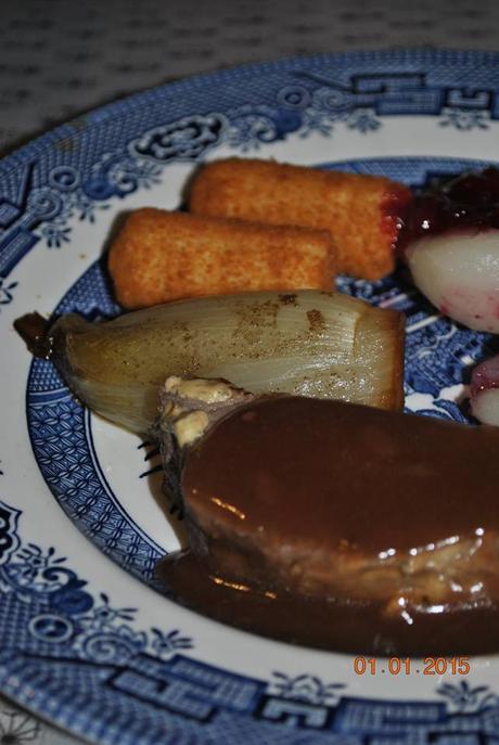 Rôti de biche, sauce chasseur