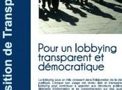 Pour lobbying transparent démocratique