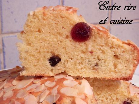 Gâteau à l'Amande et Cerises Amarena confites
