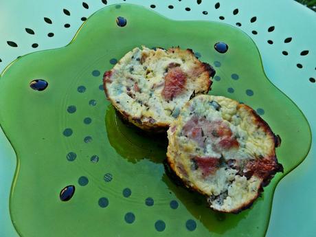 Muffins jambon-basilic