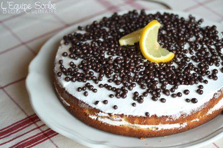 Le Gâteau du Dimanche : citron, pavot, crème chantilly...
