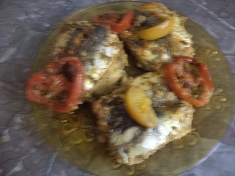 Filets de sardines farcies aux pommes de terre