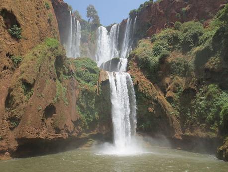 Belle excursion au Maroc, cascades d'ouzoud