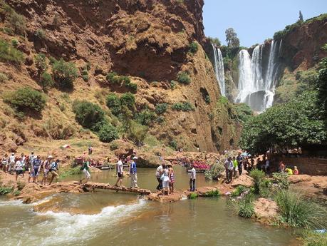 Belle excursion au Maroc, cascades d'ouzoud