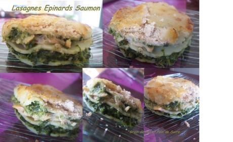 Lasagnes Epinards Saumon