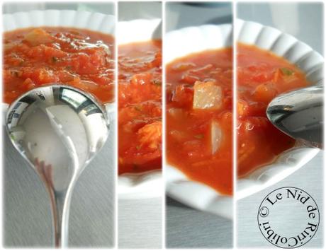 Soupe Légère et Estivale, Tomate Carotte & Basilic