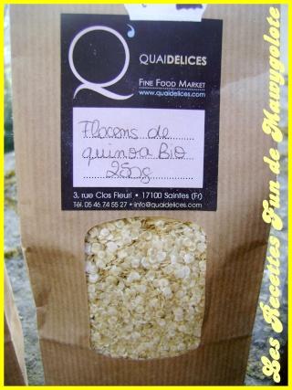 Moelleux quinoa halva et pistache Quai Délices