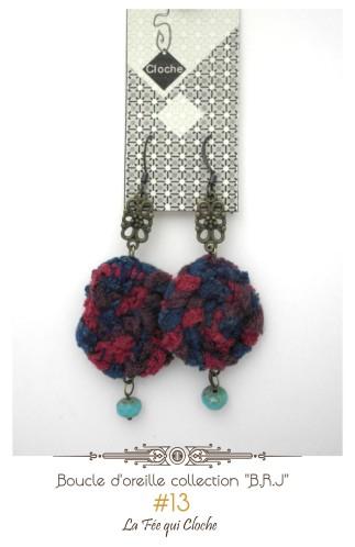 Boucles d'oreilles collection "BRJ"